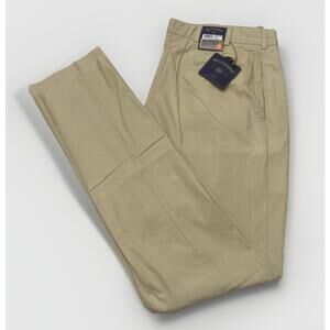 Bills Khakis M2P-WPBL Men's Pants Size 34 PLEATED FR Wicker STANDARD FIT POPLIN
